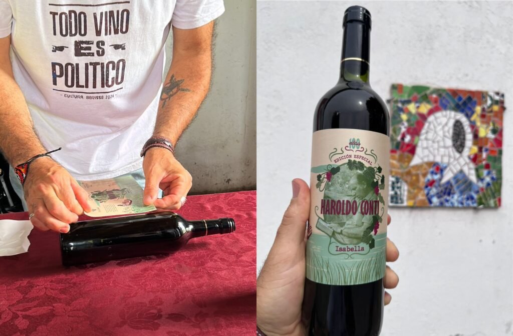 La memoria fermenta: vino en homenaje a Haroldo Conti