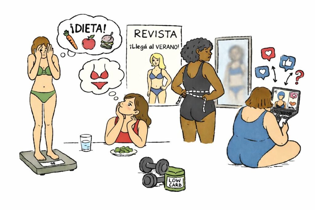 Infoxicación alimentaria y las dietas del dolor de cada verano