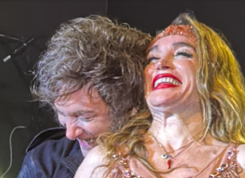 Milei en Mar del Plata: el rock del gato y un dardo para Techint