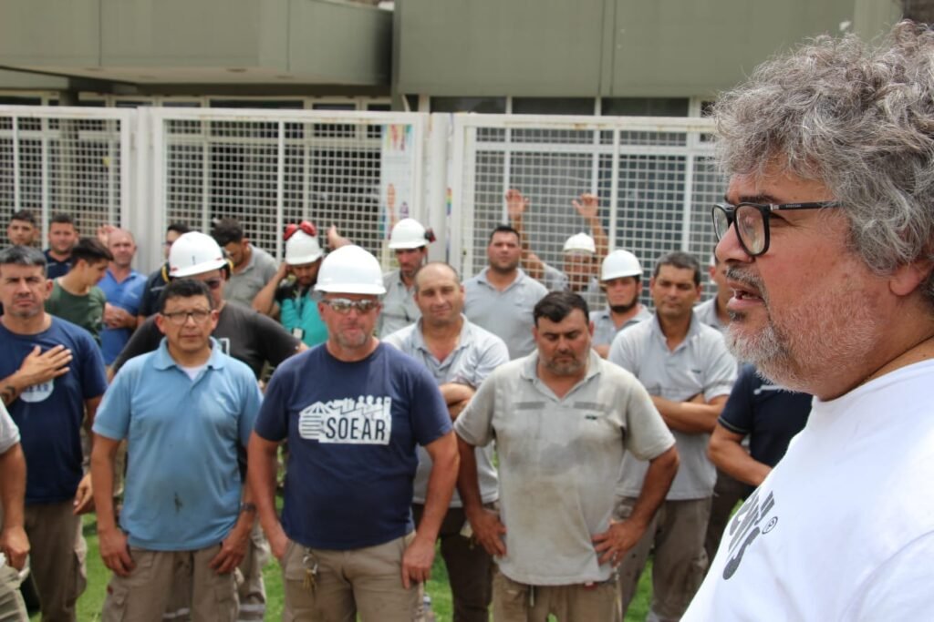 Reunión del sindicato de Aceiteros