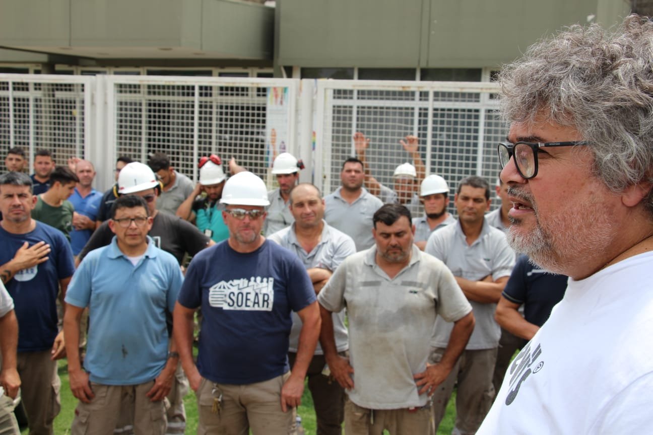 Reunión del sindicato de Aceiteros