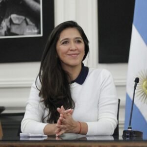 Picture of POR VICTORIA MONTENEGRO. Nieta restituida por Abuelas de Plaza de Mayo y militante por los derechos humanos.