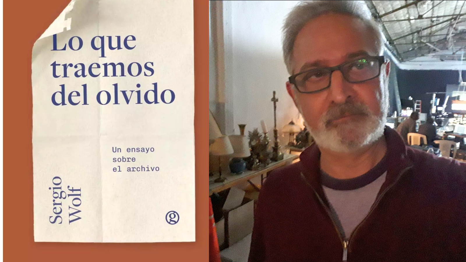 Sergio Wolf y la urgencia de preservar archivos para proyectarlos al futuro