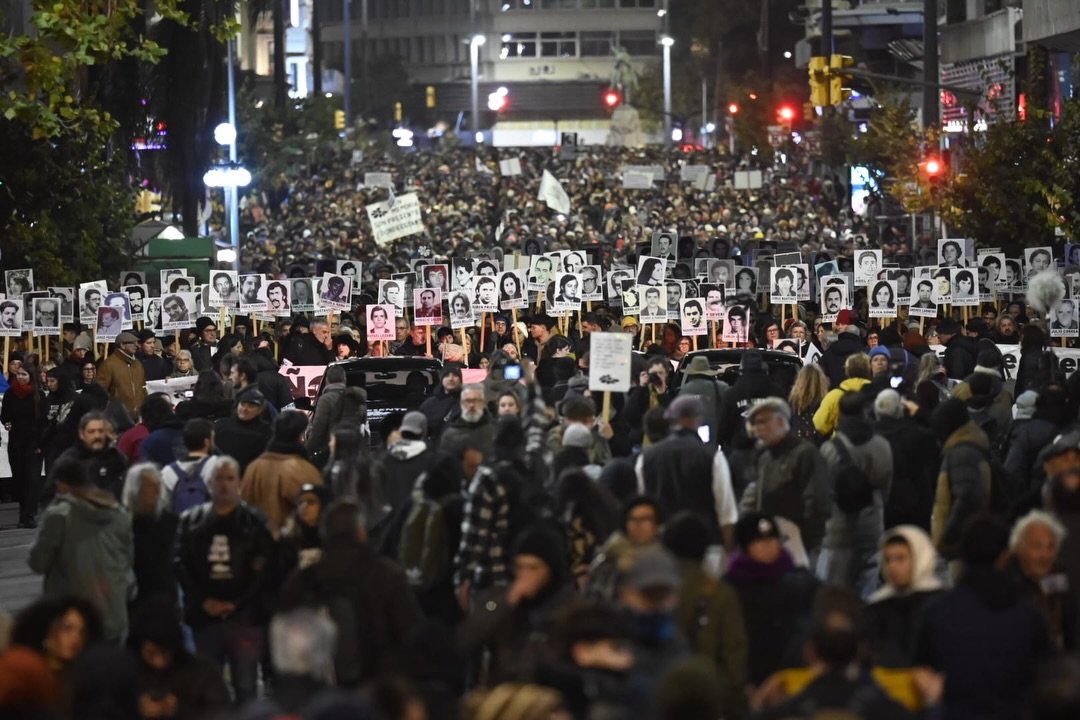 Marcha del Silencio en Uruguay: jóvenes toman la posta en el reclamo por los desaparecidos