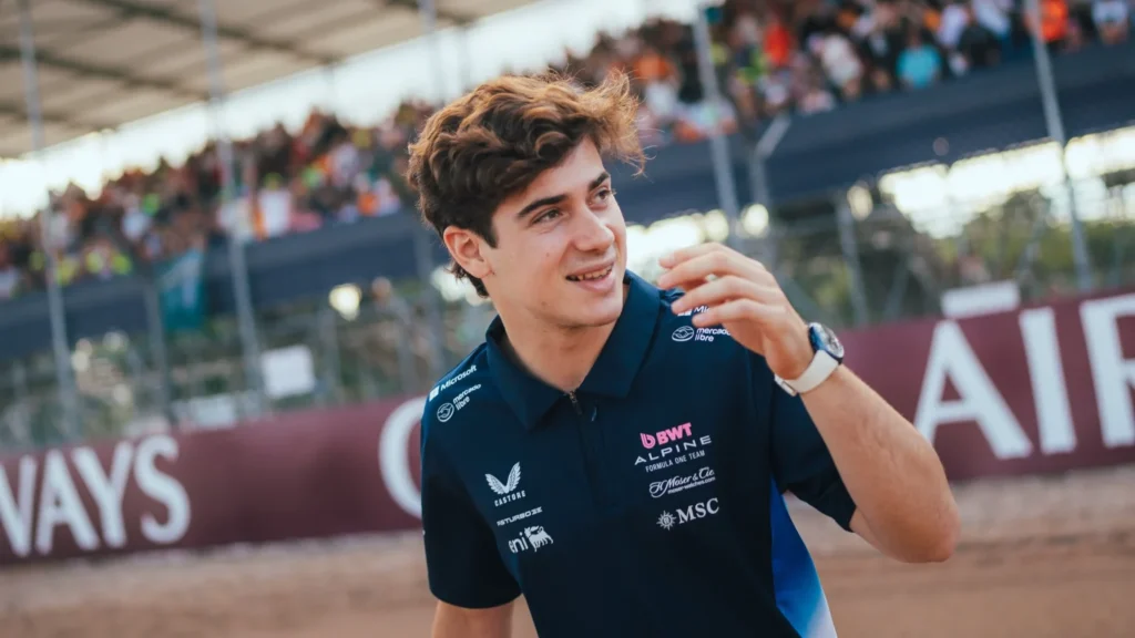Franco Colapinto, piloto de Alpine