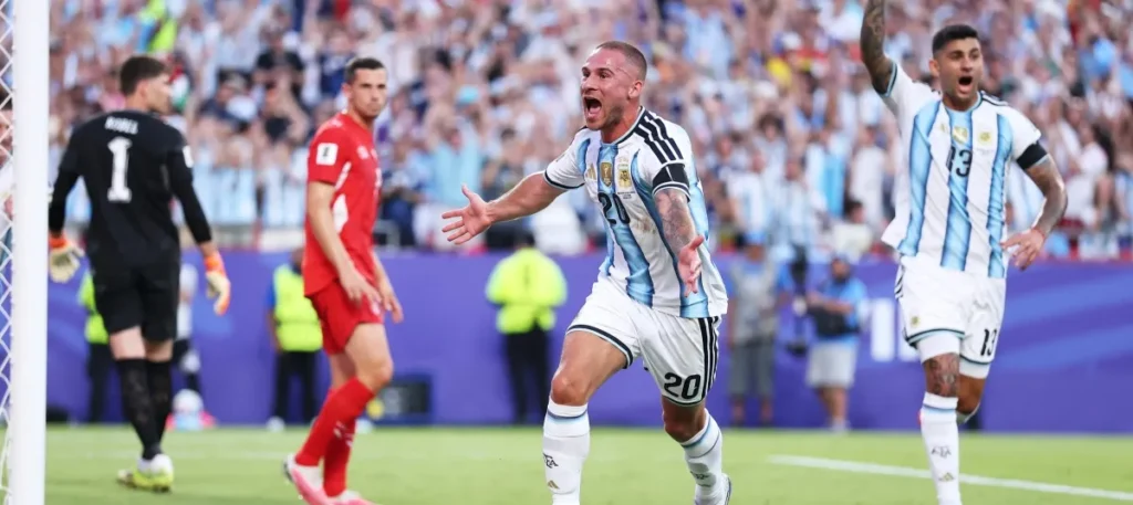 Puntajes de los jugadores de Argentina frente a Suiza