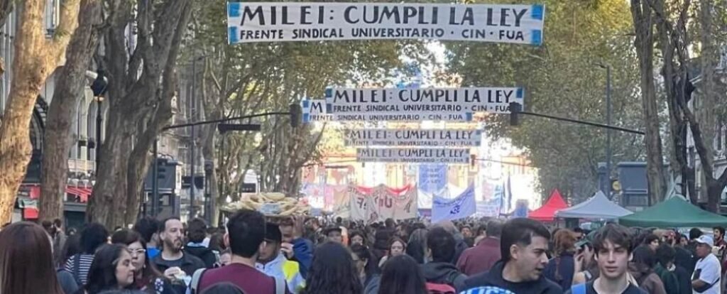 Anticipan medidas de fuerza si el gobierno sigue sin cumplir la Ley de Financiamiento Universitario