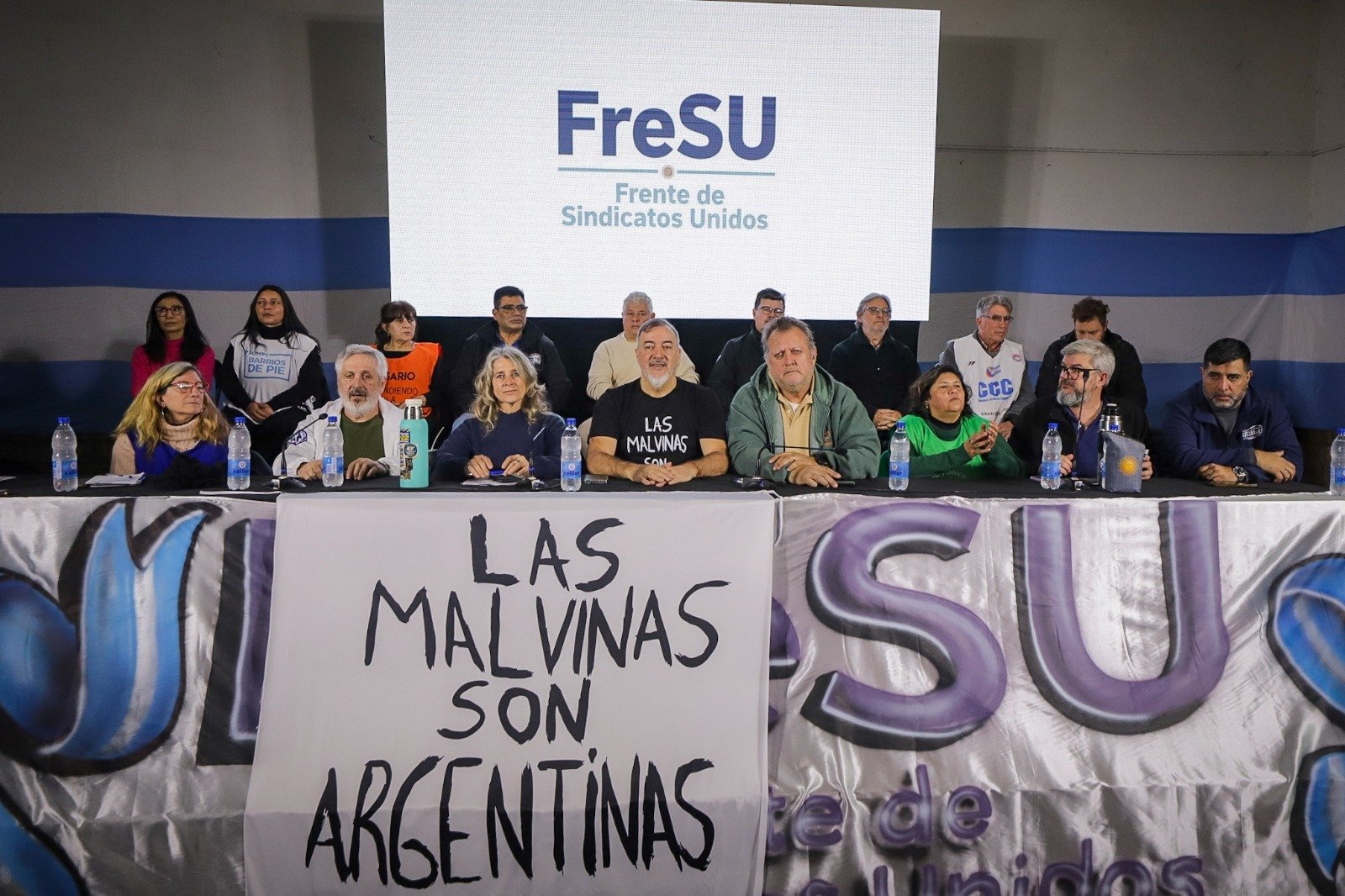 El FreSU lanza paros regionales como antesala de una huelga nacional