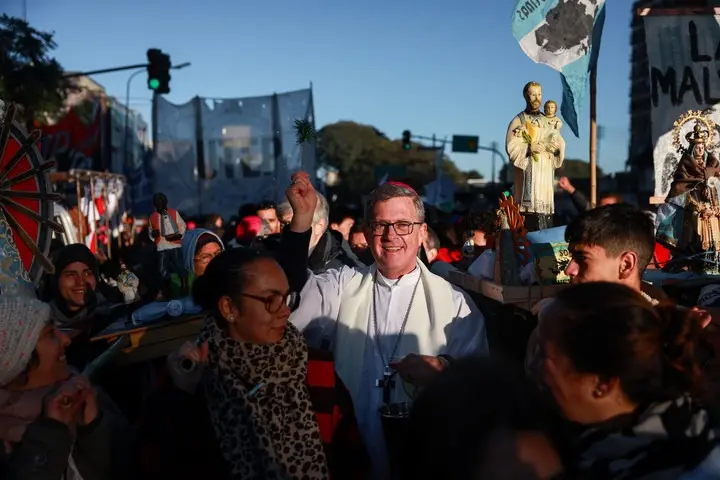 García Cuerva en San Cayetano: “No nos resignemos y sigamos apostando por justicia social y salarios dignos”