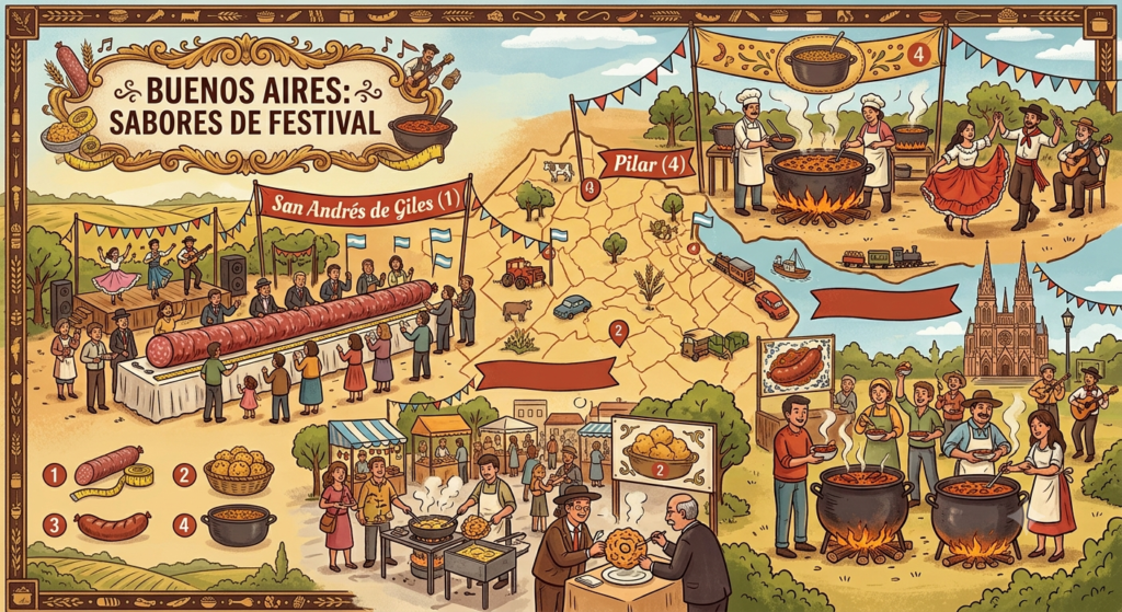 La dieta puede esperar: 4 ferias gastronómicas en provincia de Buenos Aires
