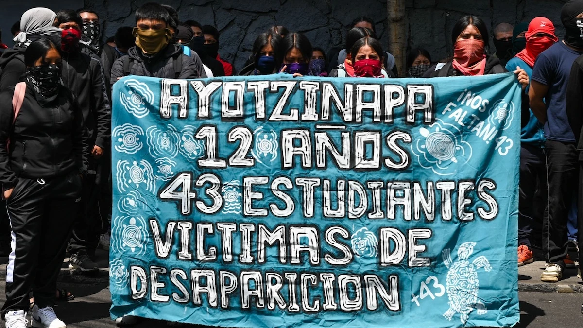 “Nos faltan 43”: marchas a doce años de la masacre de Ayotzinapa