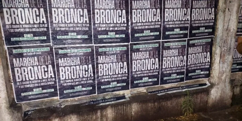 “Marcha de la bronca” a la Casa Rosada contra el ajuste de Milei