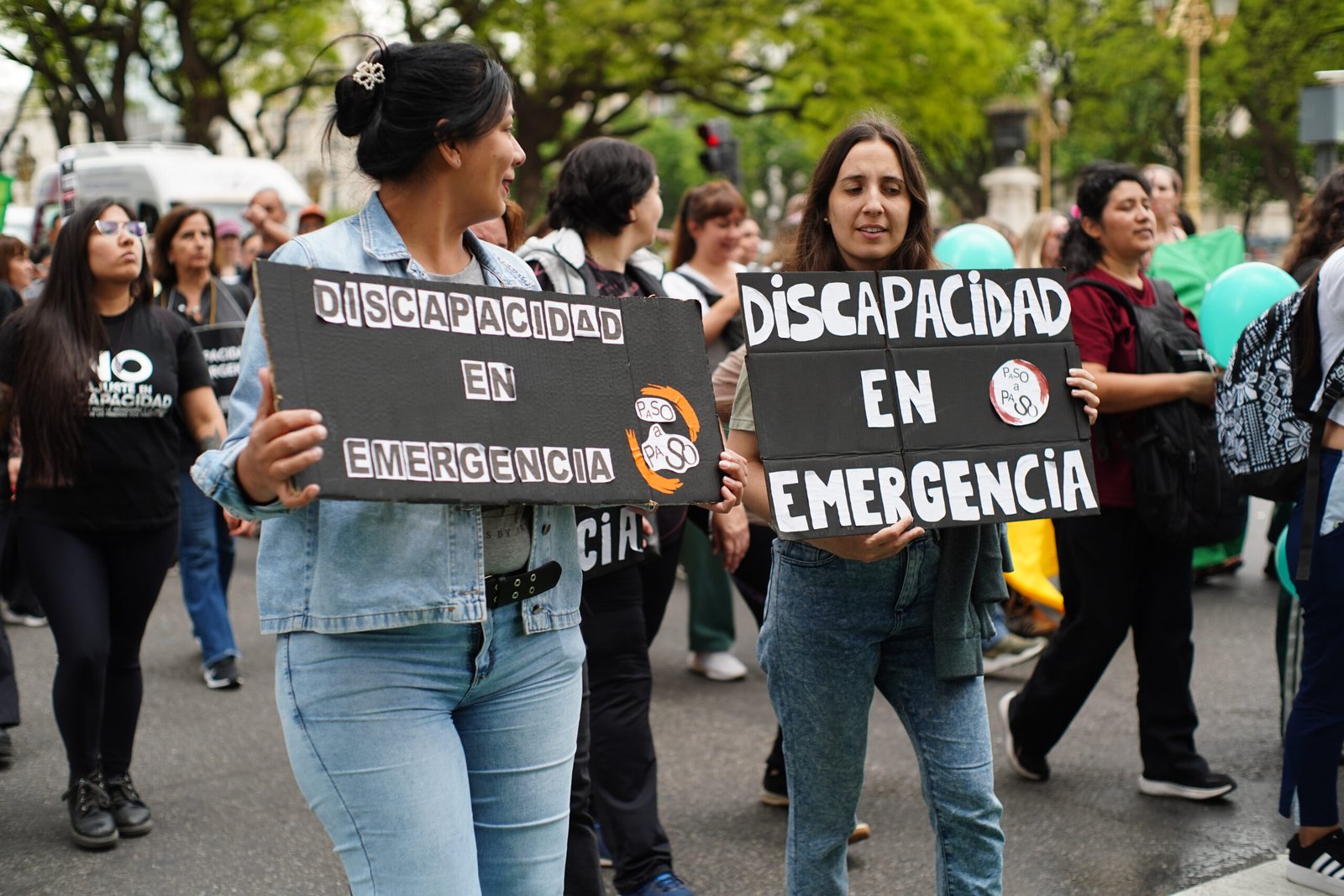 Marchas por la emergencia en discapacidad