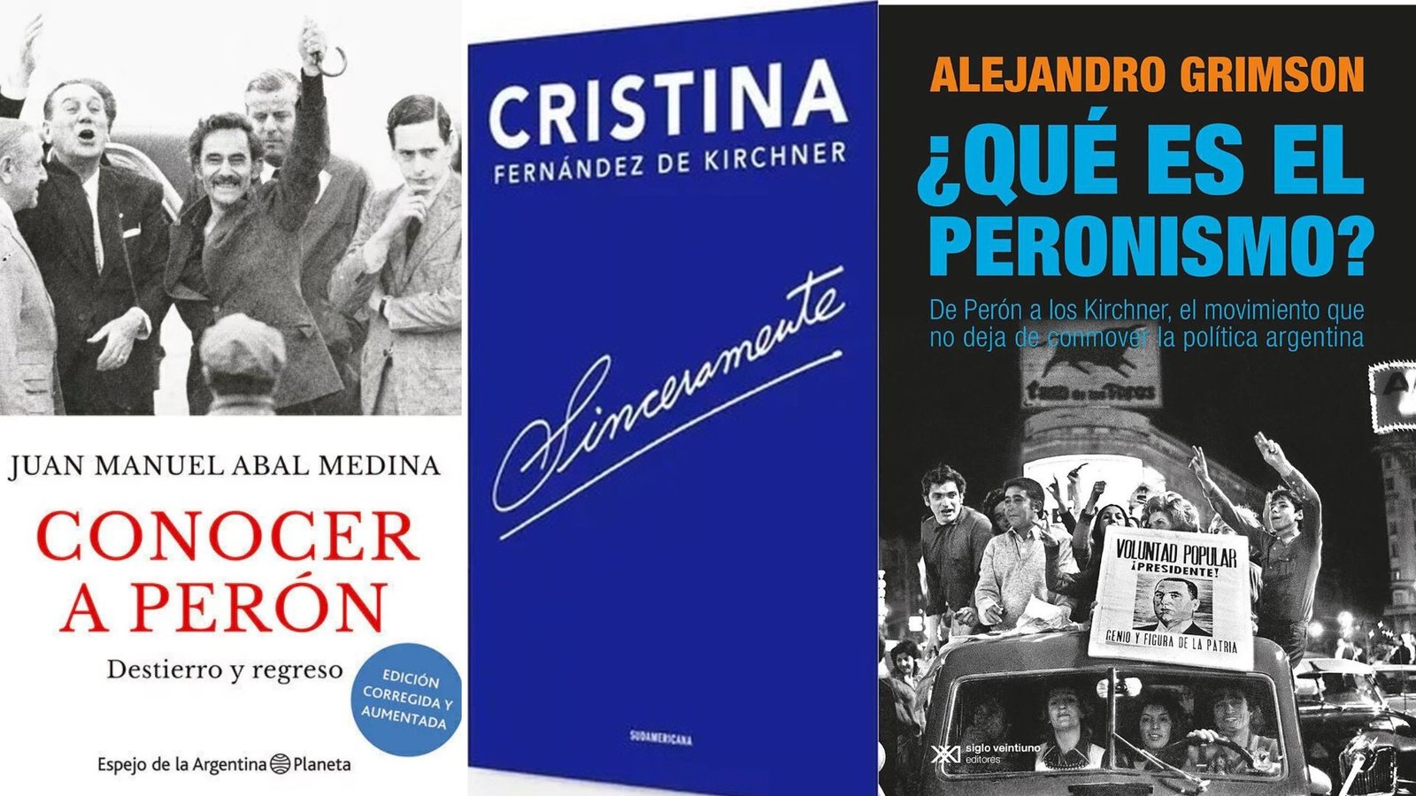 El hecho libresco: las obras recientes sobre el peronismo