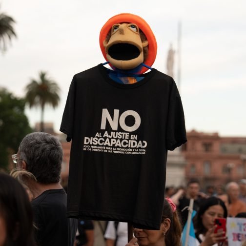 La discapacidad en pie de lucha: finalizó el cese de actividades con un acatamiento histórico