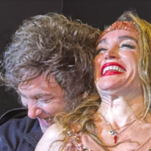 Milei en Mar del Plata: el rock del gato y un dardo para Techint