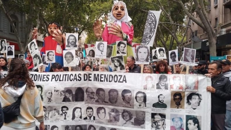 Imagen ilustrativa de marcha por la memoria, la verdad y la justicia