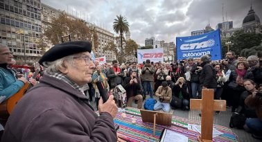 Ayuno para despertar las conciencias: un fogón comunitario en el frío del individualismo
