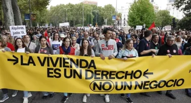 Las protestas por alquileres en Europa podrían anticipar el colapso habitacional argentino