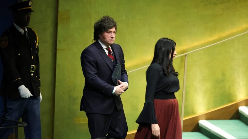 Milei fue a la ONU a buscar la foto con Trump pero se quedó con un discurso duro y en soledad sobre Malvinas