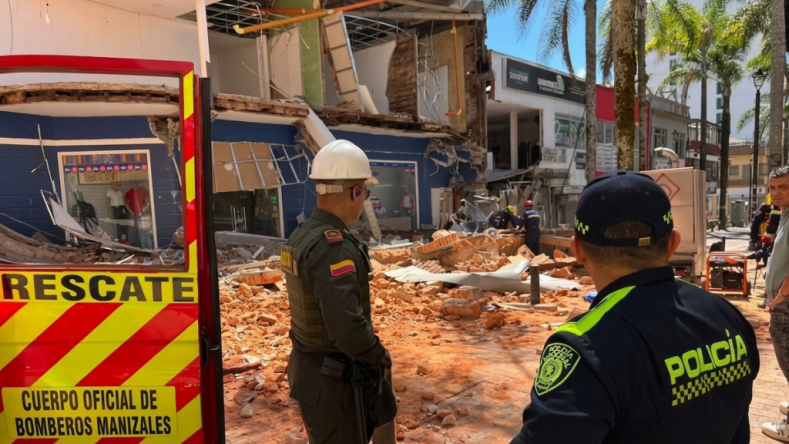 Colombia tareas de rescate