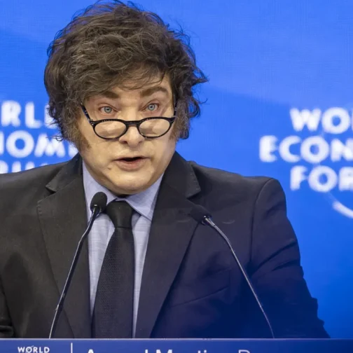 Milei en Davos: si no se entiende, es mejor