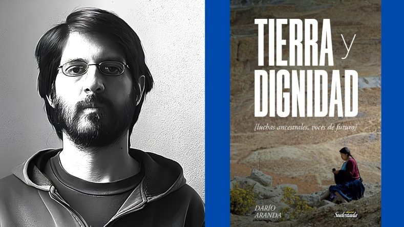 Este libro titulado Tierra y Dignidad fue escrito por el periodista argentino Darío Aranda y publicado por Editorial Sudestada.