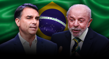 Lula y Flávio Bolsonaro en un balotaje de máxima tensión