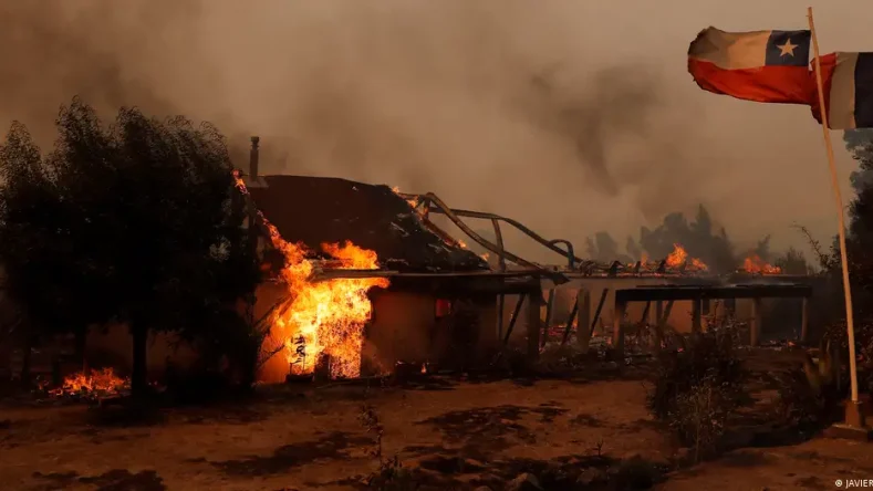 Incendios forestales en Chile