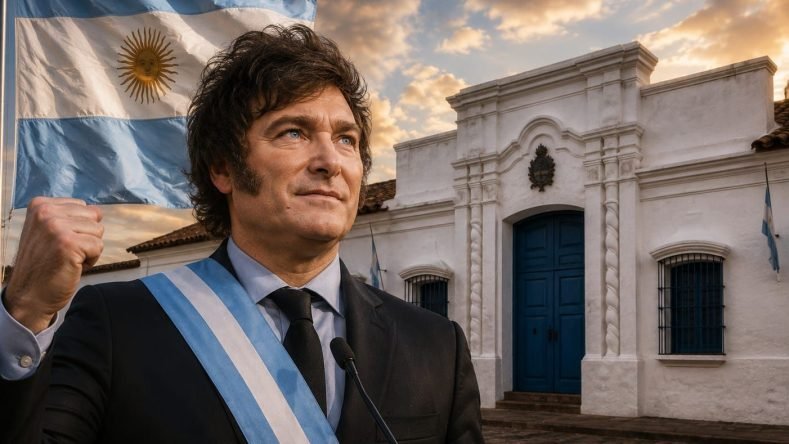 Milei Tucumán con Caminos