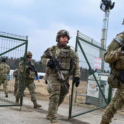 El este europeo quiere guerra