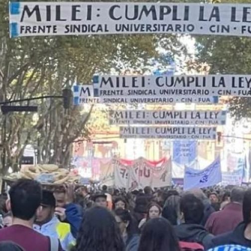 Anticipan medidas de fuerza si el gobierno sigue sin cumplir la Ley de Financiamiento Universitario