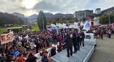 Histórica movilización en el punto más austral de la memoria