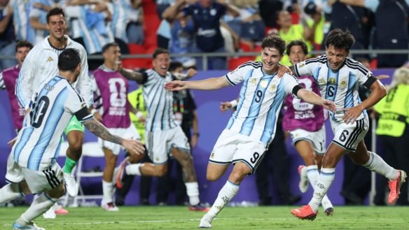 La alegría del fútbol en un país roto