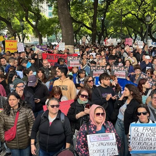 Masiva movilización por la discapacidad: “No es ajuste, es crueldad”