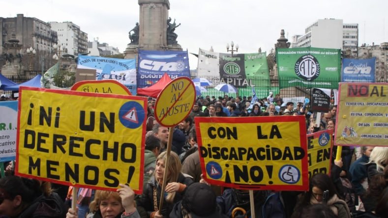 discapacidad en lucha