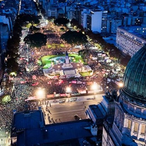 Ni Una Menos volvió a ganar las calles contra los femicidios y el “antifeminismo de Estado”