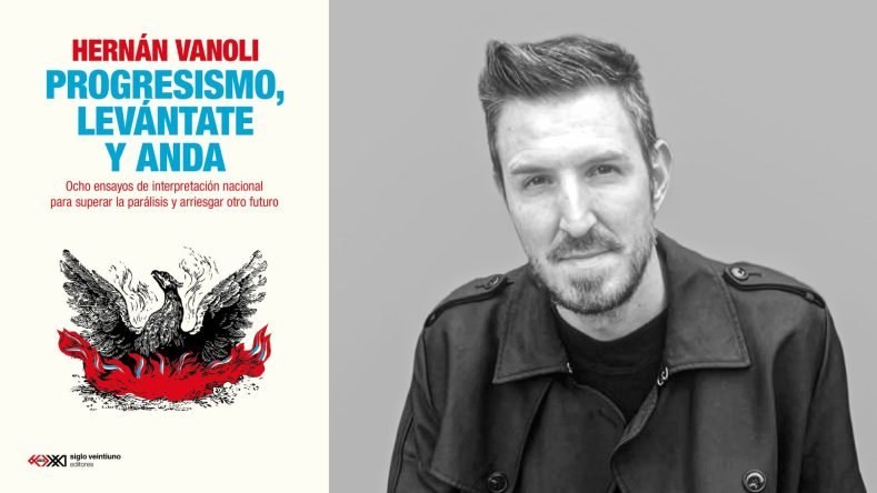 Este libro es "Progresismo, levántate y anda" de Hernán Vanoli, publicado por Siglo XXI Editores en 2026.