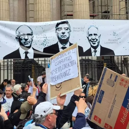 Protestas por la ley de tierras