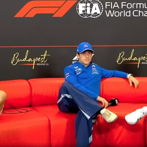 Colapinto compartió una ronda de prensa con Carlos Sainz y Fernando Alonso