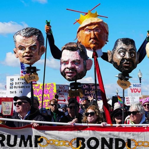 “No Kings”: millones de personas se movilizaron contra la deriva autoritaria de Donald Trump