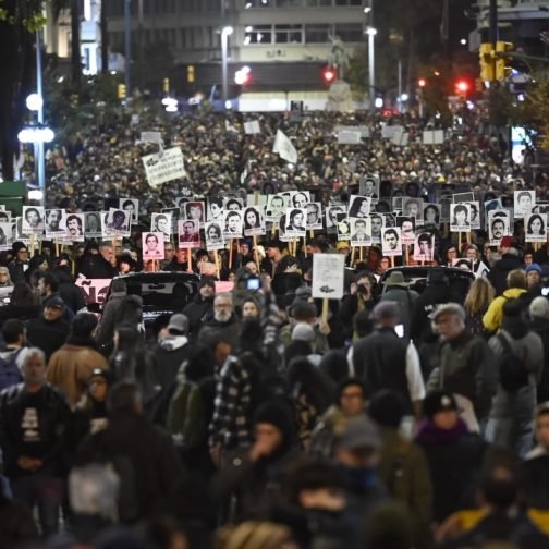 Marcha del Silencio en Uruguay: jóvenes toman la posta en el reclamo por los desaparecidos