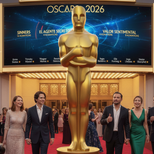 Oscar 2026: Sinners rompe récords de nominaciones y el cine brasileño confirma su gran momento