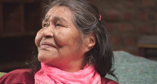 Imagen ilustrativa de señora mirando al costado.