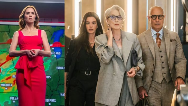 Esta imagen corresponde a la película El diablo viste a la moda 2 ("The Devil Wears Prada 2"), estrenada en abril de 2026.