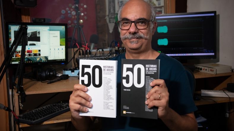 Presentan el libro de crónicas “50 historias de juicios”