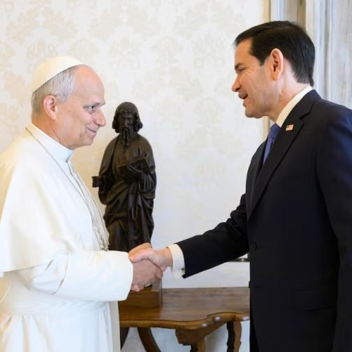 León XIV y Marco Rubio en el Vaticano: un encuentro “cordial” para hablar de la guerra
