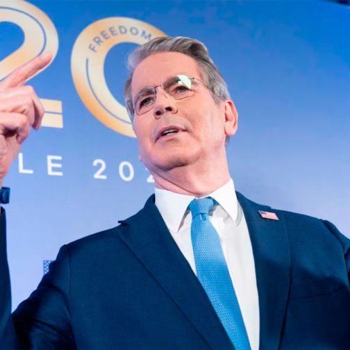 Ministros de Finanzas del G20: Bessent invita a quien le parece