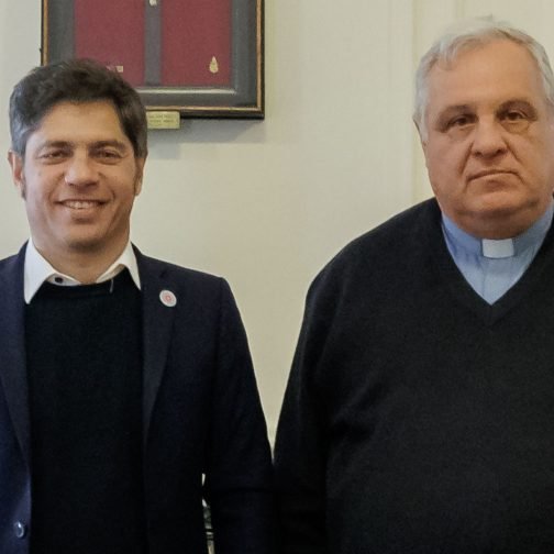 La Casa Rosada, Kicillof y la Iglesia en la misma mesa por la visita del Papa